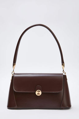 Koyu Kahverengi Metal Toka Detayl? Kad?n Mini Omuz Cantas? TAKAW26OC00081 - Trendyolmilla фото 3