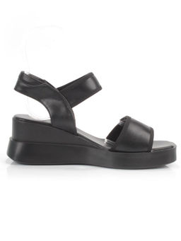 08-PEG248-2 BLACK Босоножки женские (натуральная кожа)