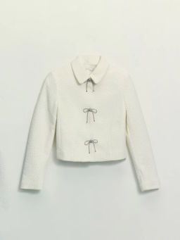 Жакет из хлопка с бантами / Zarina