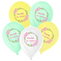 Шар латексный 12" «Ты великолепна», 5 шт.