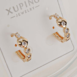 XUPING Серьги с замком кольцо арт. 18 1411 (id 281775)