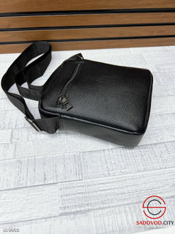 Мужская сумка из кожи 20*24 см. - Bruno фото 6