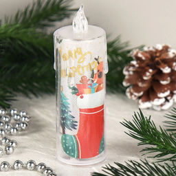 Свеча светодиодная новогодняя 13 см / VFR-45 /уп 12/480/ - Галеонтрейд фото 4