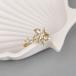 Кольцо Арт. 7-0843-Y - MyGemma фото 2