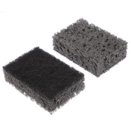 Набор губок для посуды 10 шт. "ЧистоДел" "Гармония черного" арт. 597-164 ВЫВОД