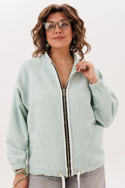 Бомбер ANELLI 1778.1 светло зеленый