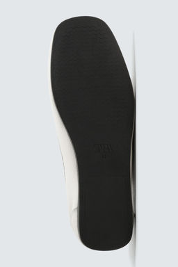 ZAPATO N?UTICO PIEL / Blanco Crudo - Zara фото 7