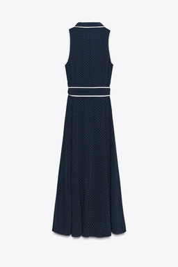 POLKA DOT MIDI DRESS - Zara фото 6