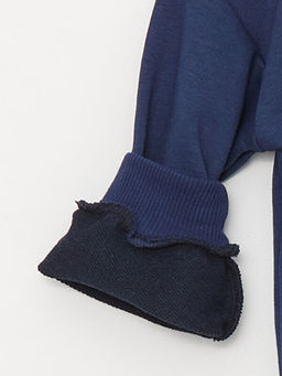 Bisiklet Yaka Uzun Kollu Bask?l? Erkek Bebek Sweatshirt - Waikiki фото 3