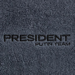 Полотенце махровое Putin team 30*60 см, цв. серый, 100% хлопок, 420 г/м2 - Simaland фото 3