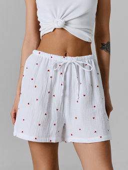 Шорты домашние женские свободного силуэта - Mark formelle фото 3