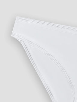 Цена за 2 штуки! Трусы слипы женские белые - Mark formelle фото 8