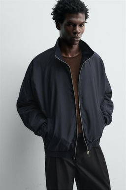 REVERSIBLE WOOL - CASHMERE BOMBER JACKET - Zara фото 6