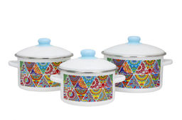 ЭМ_Набор 3 пред "Узоры востока" (2+3+4л) белый арт 2-3215/4 Магнитогорск