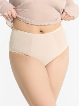 Цена за 2 штуки! Трусы женские макси в бежевом цвете бежевый 412478 - Mark formelle фото 2