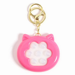 Цена за 12 шт. Брелок детский Мяу, виды МИКС