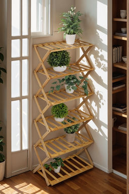 Стеллаж универсальный, 6 полок, 50×25×110 см, напольный, открытый, Greengo