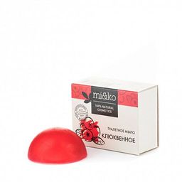 Туалетное мыло Клюквенное 75 г Mi&Ko  фото 3