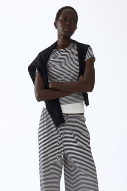 Pantal?n de canal? con cord?n de ajuste - H&m фото 8