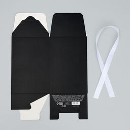 Складная коробка Черная, 12 18 12 см - Дарите счастье фото 7