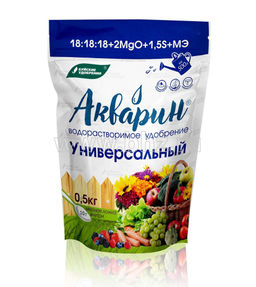 БХЗ АКВАРИН Универсальный дой-пак 500 гр (12 шт./упак.)