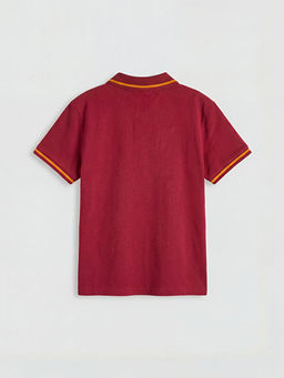 Polo Yaka Galatasaray Bask?l? Erkek ?ocuk Ti??rt