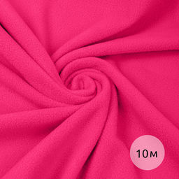 Ткань флис 2-х ст. TBY-0059-F338 190 г/м? 100% ПЭ шир.150см цв.F338 неон розовый уп.10м