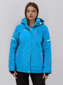 Куртка горнолыжная Chunmai 01_1Gl женская голубая утеплитель 480-580 г/м²