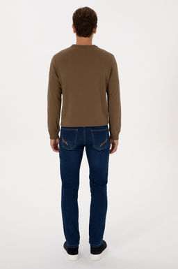 Erkek Koyu Mavi Slim Fit Jean Pantolon - U.s. polo assn фото 4