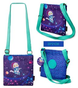 Сумочка детская на ремне Basik&Co "Басик космонавт" 20*21см (ABB-060) 3 кармана