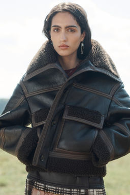 DOUBLE-FACED JACKET LIMITED EDITION - Zara фото 3