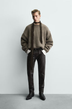 STRUCTURED WOOL JUMPER