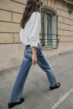 Z1975 STRAIGHT LOW-RISE JEANS - Zara фото 4