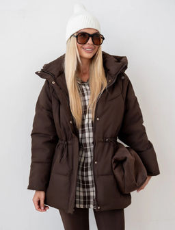 K13138 Куртка (утеплитель синтепон) ТМ_КОРИЧНЕВЫЙ