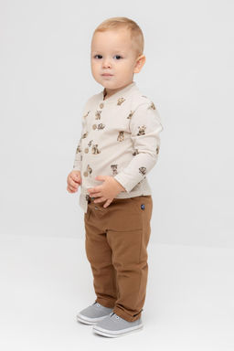 Crockid _ КР 400747/пряная корица к542 брюки д/мал яс