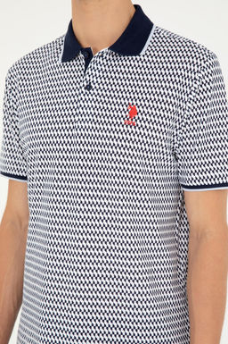 Футболка U.S. Polo Assn темно-синяя хлопок  фото 14