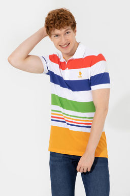 Erkek Koyu Sar_ Polo Yaka Ti__rt