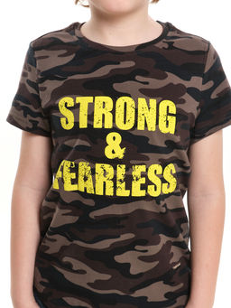 Футболка с принтом для девочки UD 4653 камуфл - Mini maxi фото 12