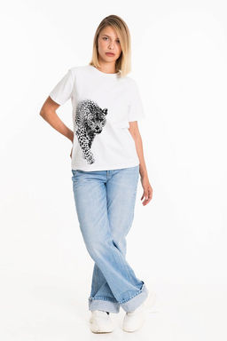 Футболка М326053Пб белый - Елена фото 3