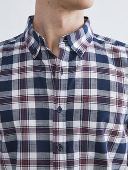 Regular Fit Ekose Erkek G?mlek