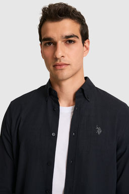 Erkek Siyah Uzun Kollu Basic G_mlek - U.s. polo assn фото 4