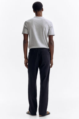 Pantal?n en mezcla de lino Regular Fit - H&m фото 10