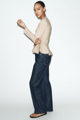 PEPLUM CARDIGAN - Zara фото 3