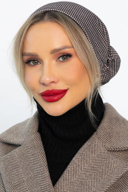 Чалма с резинкой (коричневое зернышко) ЧР8-23М