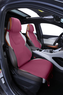 Накидки из алькантары Air Sport (на литой + обычный подголовник) (Комплект из 2 шт.)