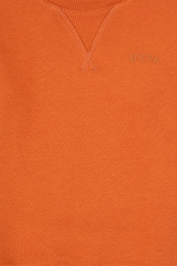 Erkek _ocuk Bak_r Bisiklet Yaka Basic Sweatshirt - U.s. polo assn фото 3