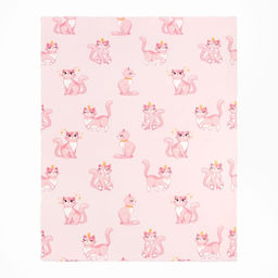 Набор подарочный "Расслабься киса" плед и аксессуары