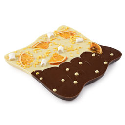 Шоколад темный с украшением Шоколадный дуэт 200 гр - Chokodelika фото 3