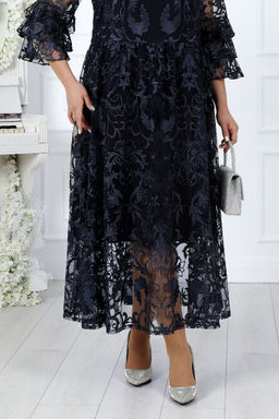 Платье Ninele 7431-Р темно-синий - Mira fashion фото 844