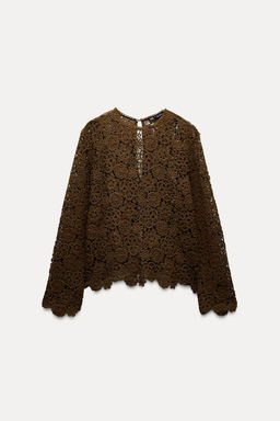 CROCHET TOP - Zara фото 5